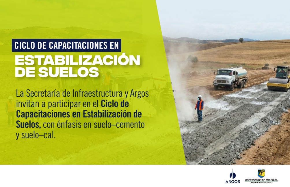 Ciclo de capacitaciones en estabilización de suelos