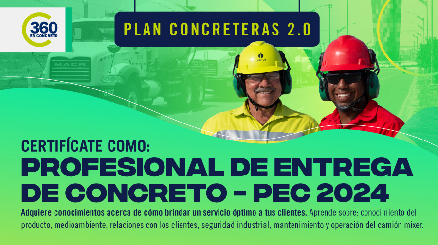 PROFESIONAL DE ENTREGA DE CONCRETO - PEC 2024