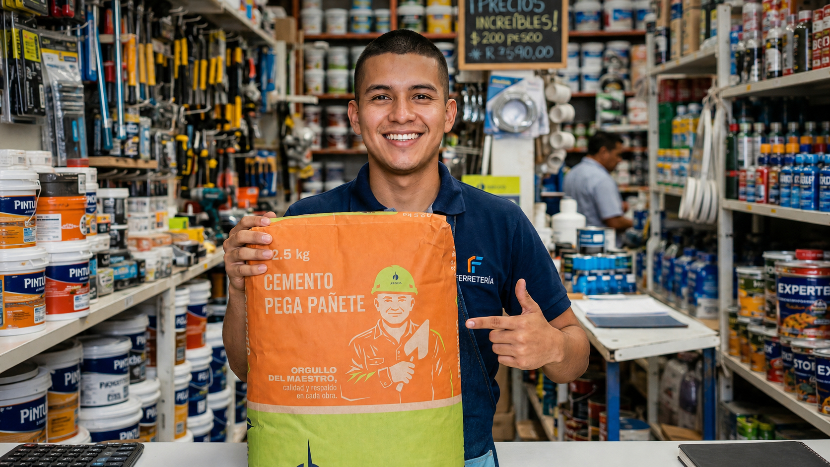 CEMENTO PEGA PAÑETE PARA MAESTROS DE OBRA